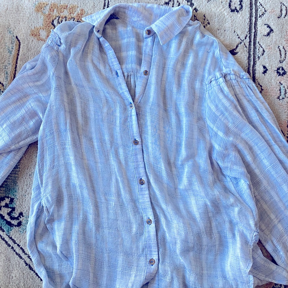 Free people oversized blouse